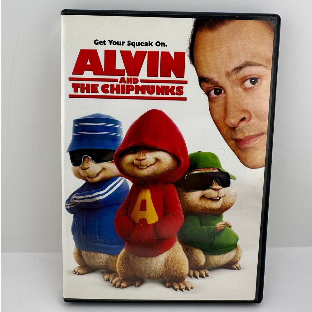Alvin and the Chipmunks DVD 2007 Jason Lee Family Comedy Widescreen